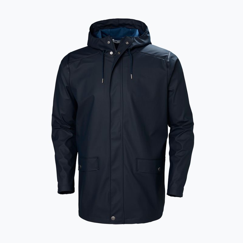 Kurtka przeciwdeszczowa męska Helly Hansen Moss Rain Coat navy 6