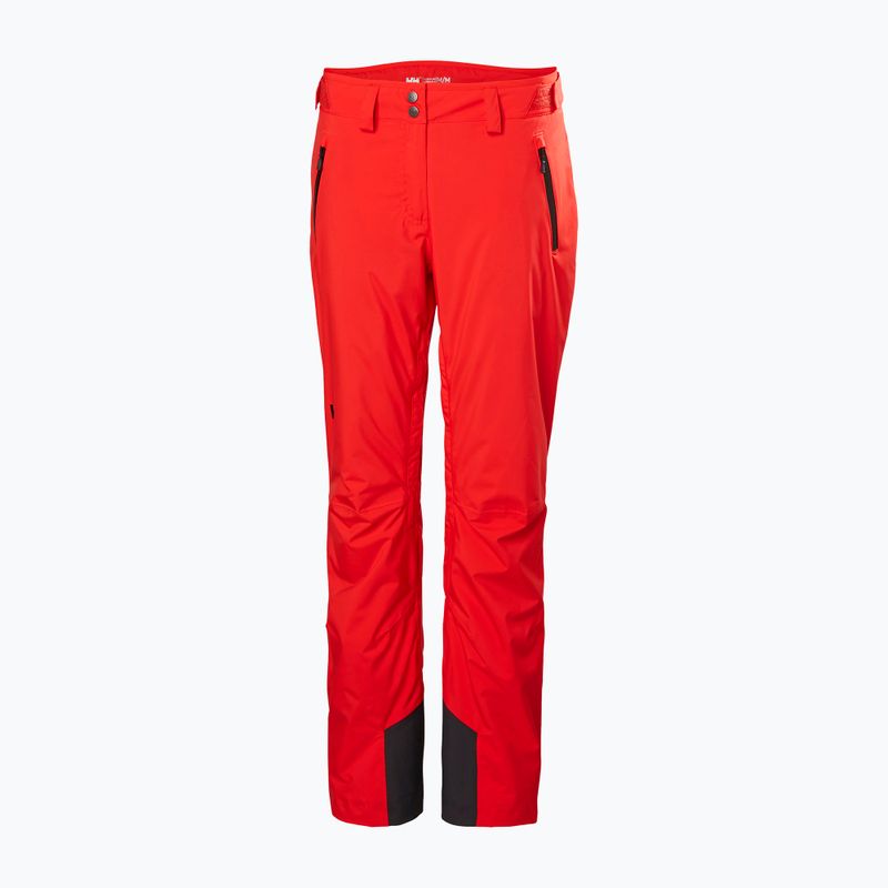 Spodnie narciarskie damskie Helly Hansen Legendary Insulated alert red 7