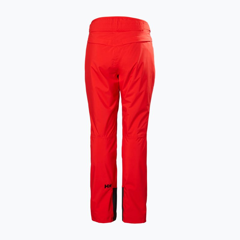 Spodnie narciarskie damskie Helly Hansen Legendary Insulated alert red 8