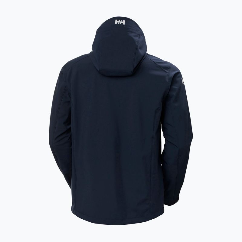 Kurtka softshell męska Helly Hansen Paramount Hooded Softshell navy 4