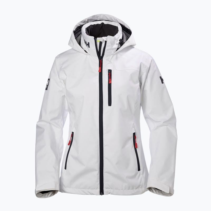 Kurtka żeglarska damska Helly Hansen Crew Hooded Midlayer white 8