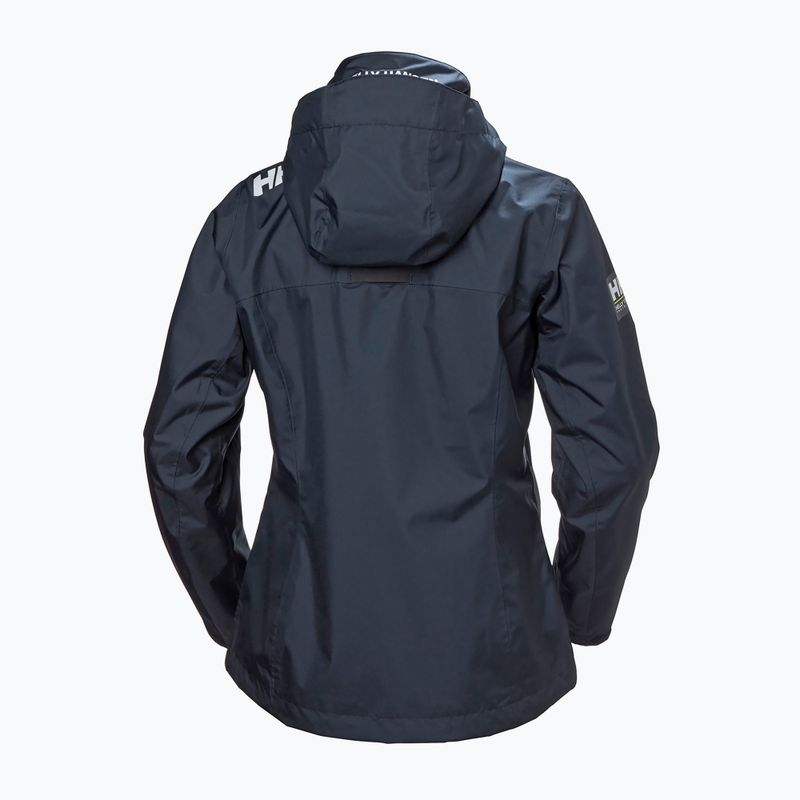 Kurtka żeglarska damska Helly Hansen Crew Hooded Midlayer navy 2