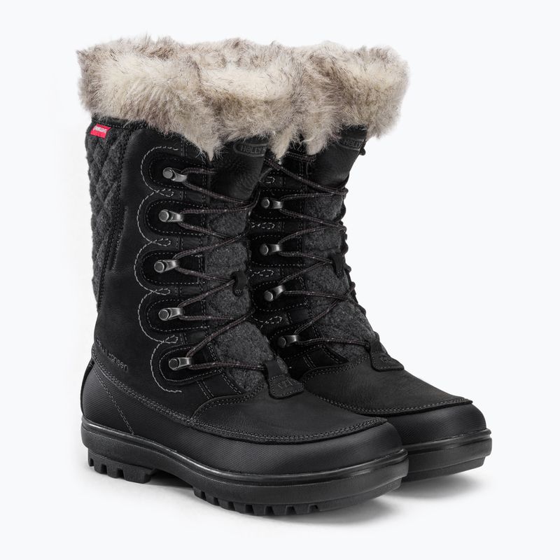 Śniegowce damskie Helly Hansen Garibaldi Vl Insulated Winter jet black/jet black/charcoal 5