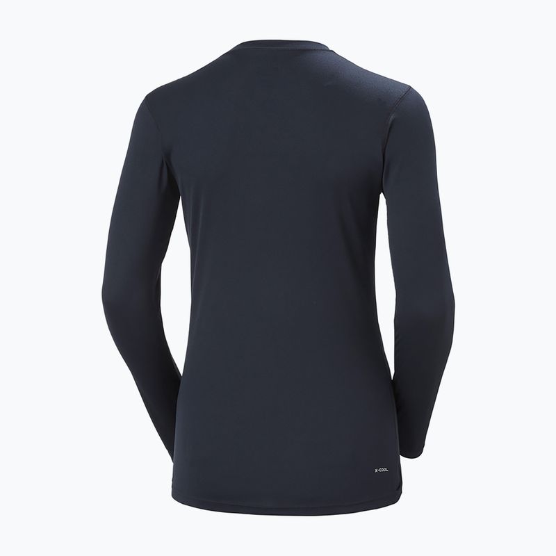 Longsleeve trekkingowy damski Helly Hansen HH Tech Crew navy 4