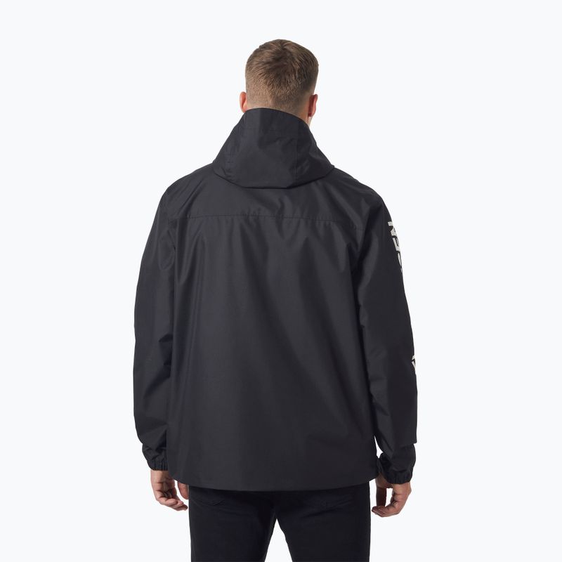 Kurtka przeciwdeszczowa męska Helly Hansen Ervik black 2
