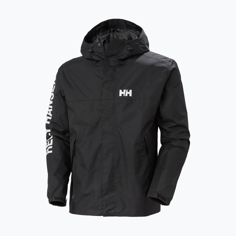 Kurtka przeciwdeszczowa męska Helly Hansen Ervik black 8