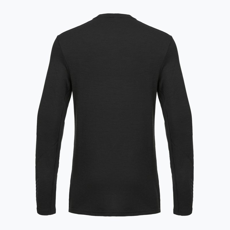 Bluza termoaktywna męska Helly Hansen Lifa Merino Midweight Crew black 2