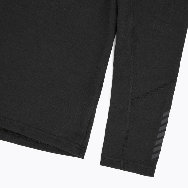 Bluza termoaktywna męska Helly Hansen Lifa Merino Midweight Crew black 4