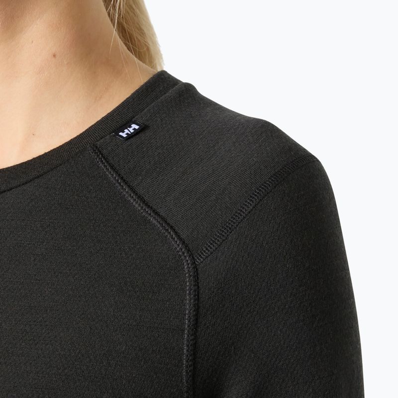 Bluza termoaktywna damska Helly Hansen Lifa Merino Midweight black 3