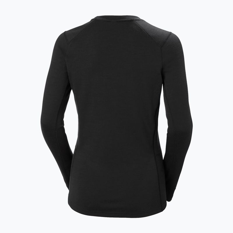 Bluza termoaktywna damska Helly Hansen Lifa Merino Midweight black 6