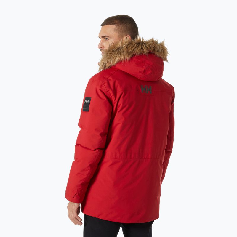 Kurtka zimowa męska Helly Hansen Nordsjo Parka red 2