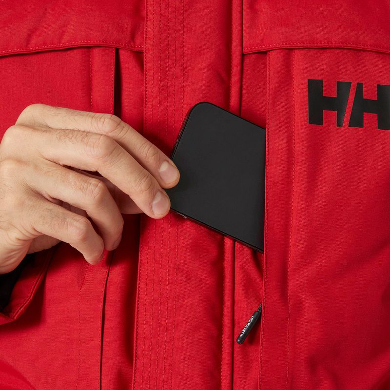 Kurtka zimowa męska Helly Hansen Nordsjo Parka red 4