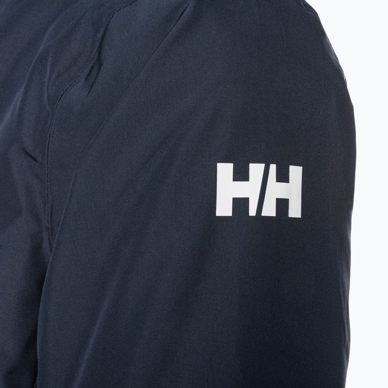 Płaszcz przeciwdeszczowy męski Helly Hansen Dubliner Insulated Long navy 4