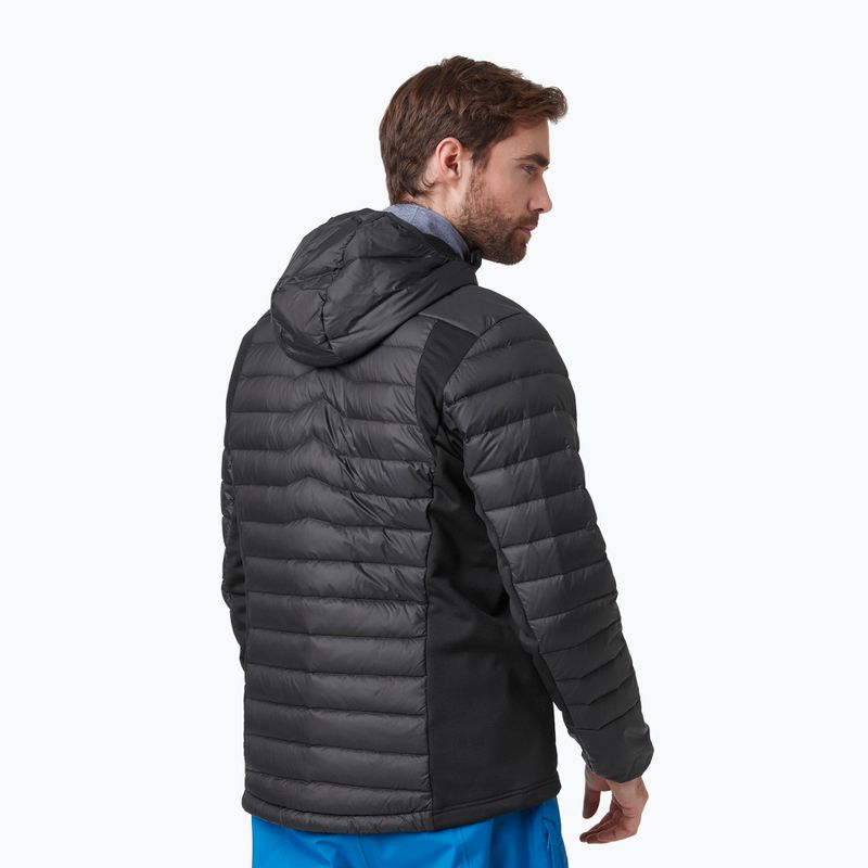 Kurtka hybrydowa męska Helly Hansen Verglas Hooded Down Hybrid Insulator black 2
