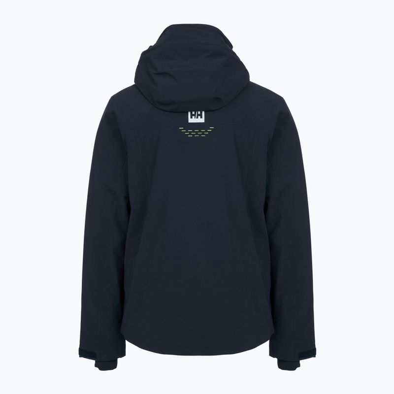 Kurtka narciarska męska Helly Hansen Alpha Lifaloft navy 2