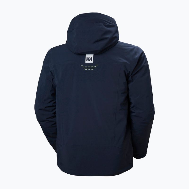 Kurtka narciarska męska Helly Hansen Alpha Lifaloft navy 9