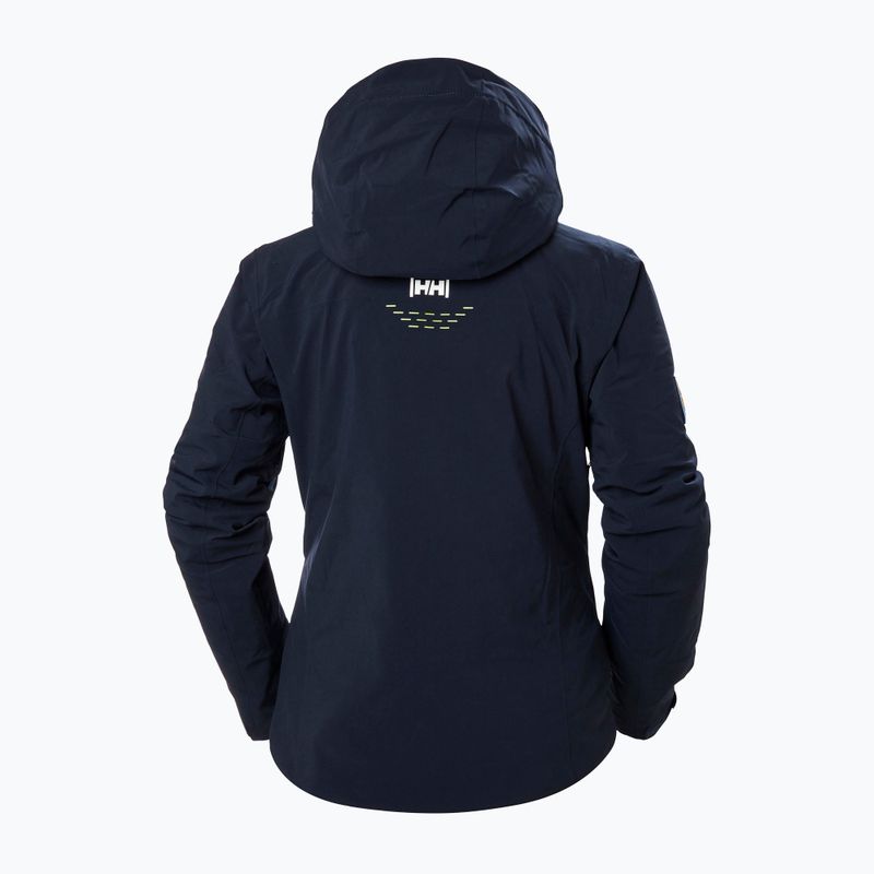 Kurtka narciarska damska Helly Hansen Alphelia Lifaloft navy 2