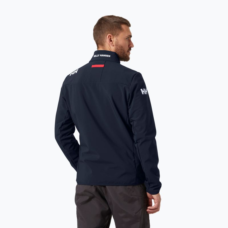 Kurtka żeglarska męska Helly Hansen Crew Softshell 2.0 navy 2