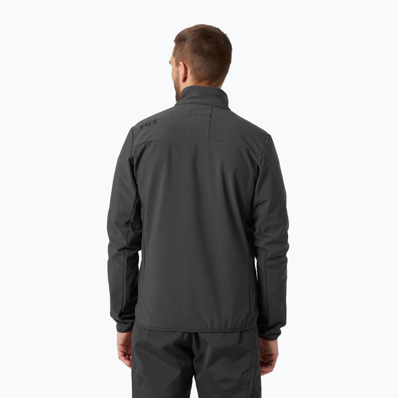 Kurtka żeglarska męska Helly Hansen Crew Softshell 2.0 ebony 2