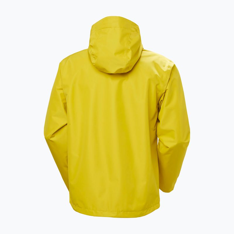 Kurtka przeciwdeszczowa męska Helly Hansen Seven J Rain warm olive 7