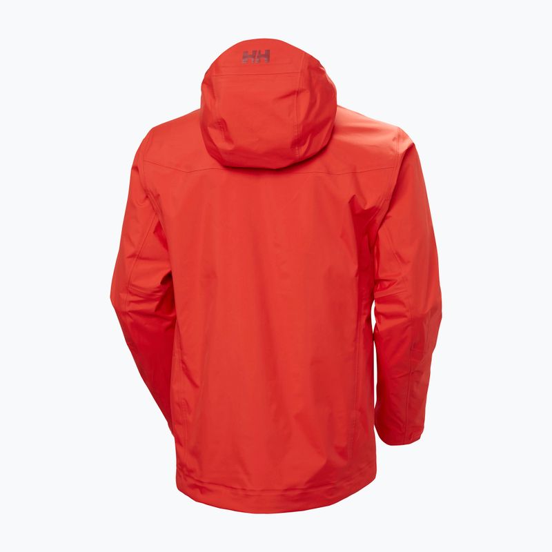 Kurtka przeciwdeszczowa męska Helly Hansen Verglas 3L Shell 2.0 alert red 8