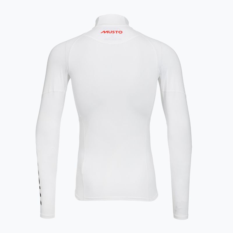 Longsleeve do pływania męski Musto Championship Rash Guard white 2