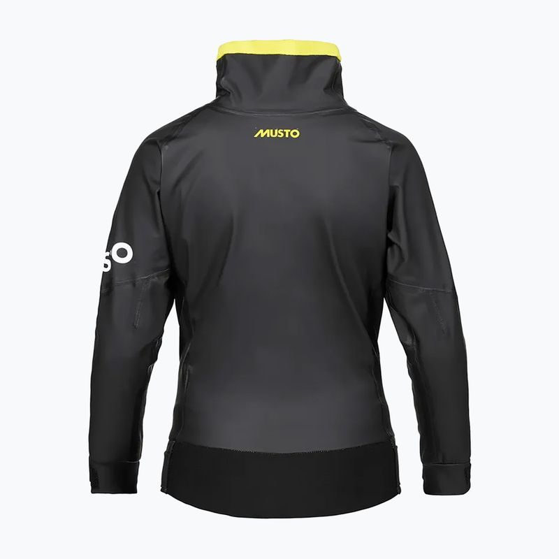 Bluza żeglarska dziecięca Musto Championship Aqua Top 2.0 Jr black 2