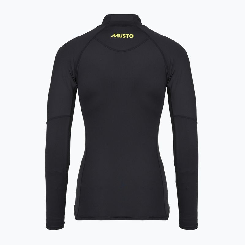 Longsleeve do pływania damski Musto Championship Rash Guard black 2