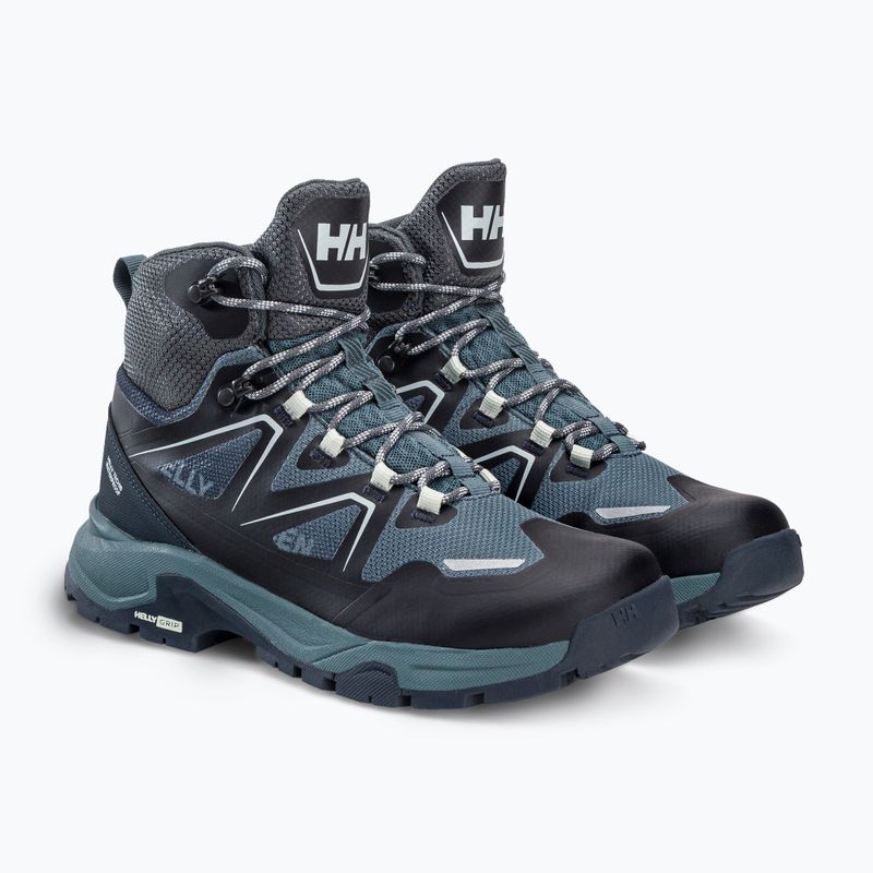 Buty trekkingowe damskie Helly Hansen Cascade HellyTech Waterproof Mid Cut Hiking storm/slate 5