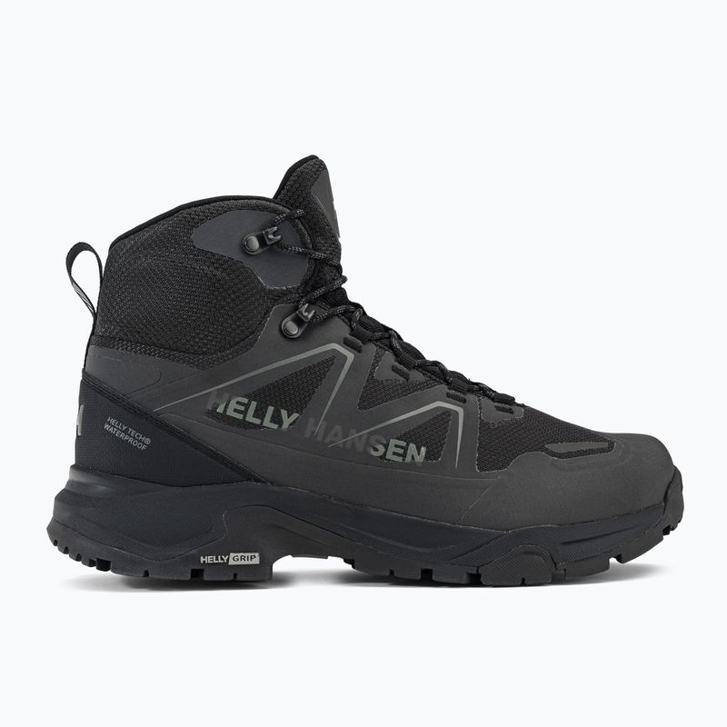 Buty trekkingowe męskie Helly Hansen Cascade Mid HT black/new light grey 2