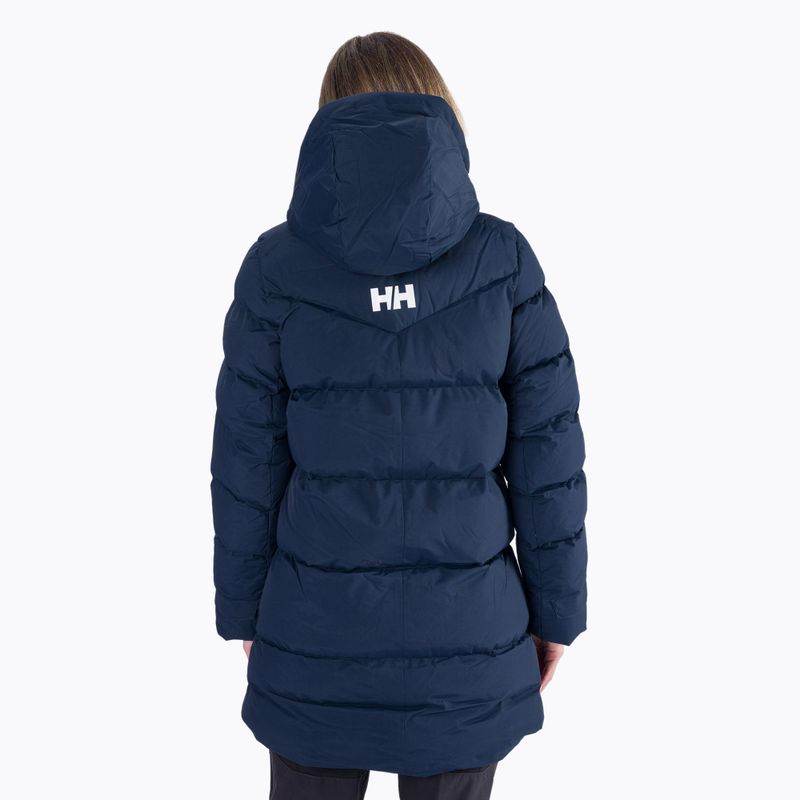 Płaszcz puchowy damska Helly Hansen Adore Puffy Parka navy 3