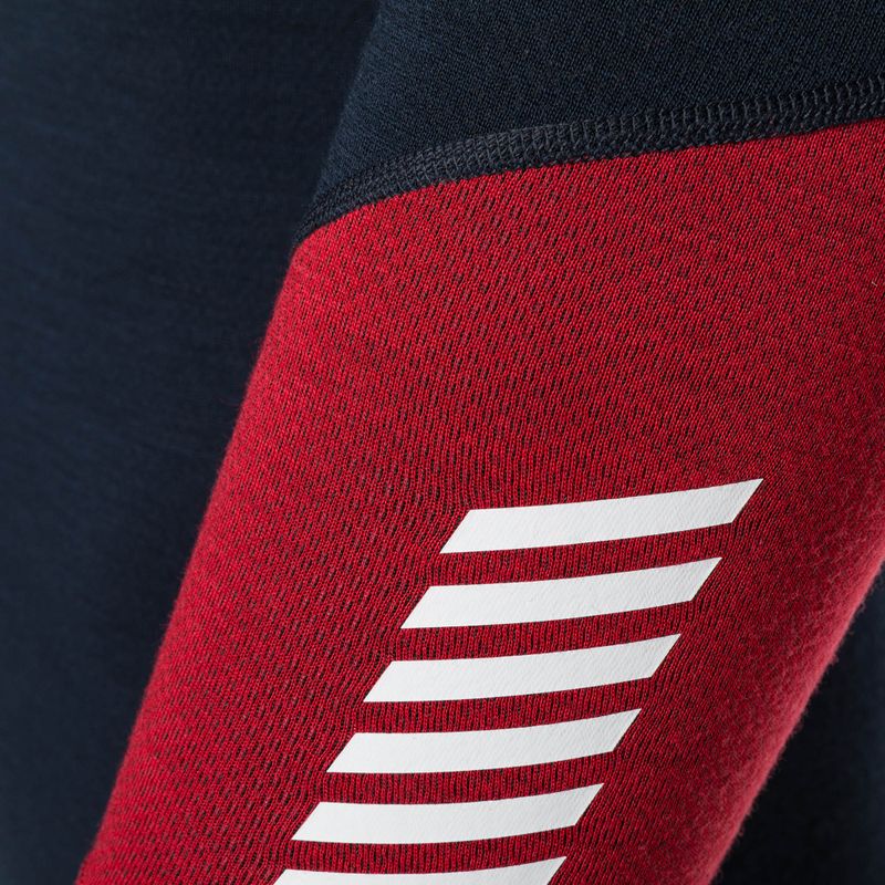 Longsleeve termoaktywny męski Helly Hansen Lifa Merino Midweight 1/2 Zip navy 4