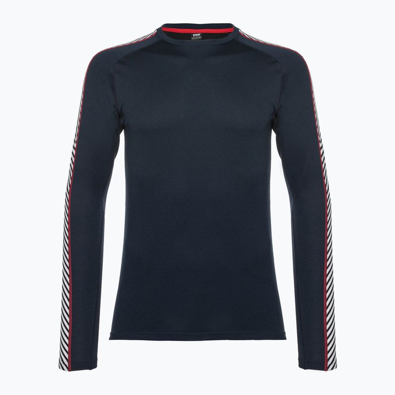 Bluza termoaktywna męska Helly Hansen Lifa Active Stripe Crew navy 5