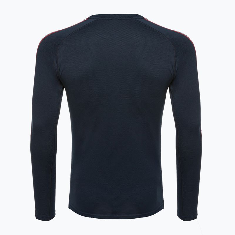 Bluza termoaktywna męska Helly Hansen Lifa Active Stripe Crew navy 6