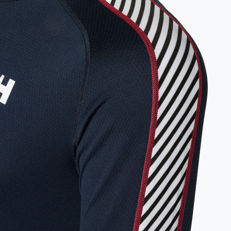 Longsleeve termoaktywny męski Helly Hansen Lifa Active Stripe Crew navy 8