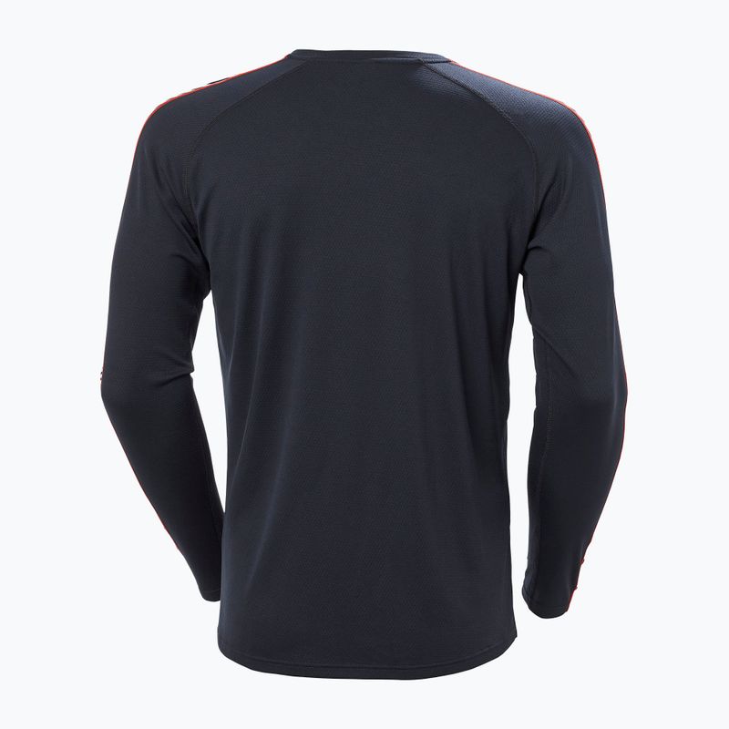Bluza termoaktywna męska Helly Hansen Lifa Active Stripe Crew navy 10