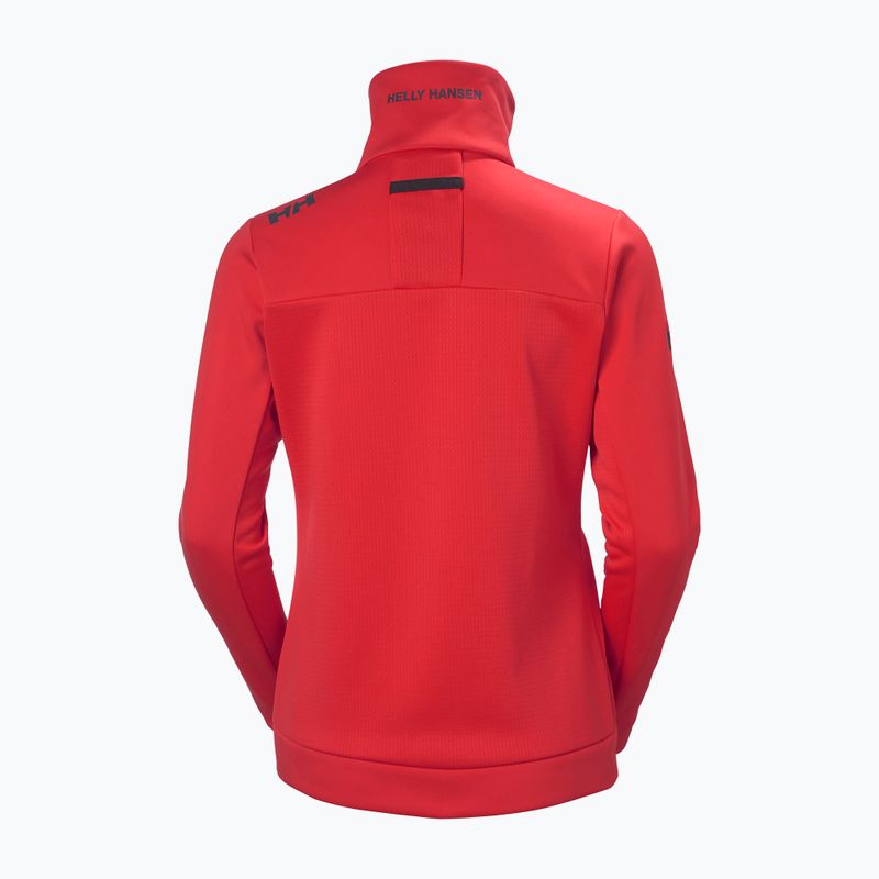 Bluza żeglarska damska Helly Hansen Crew Fleece red 7