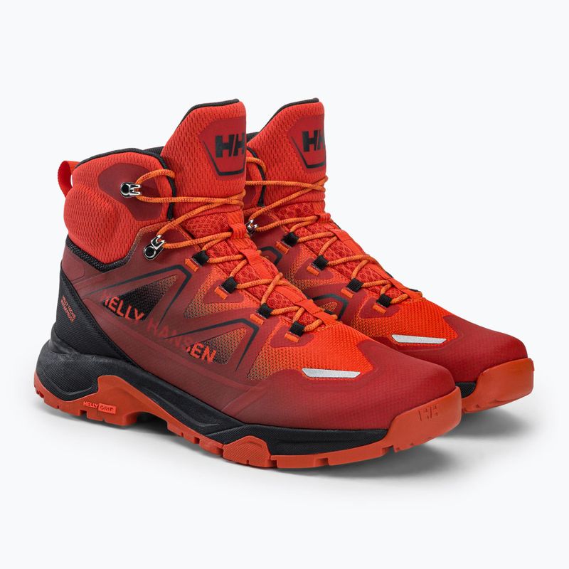 Buty trekkingowe męskie Helly Hansen Cascade HellyTech Waterproof Mid Cut Hiking cloudberry/black 5