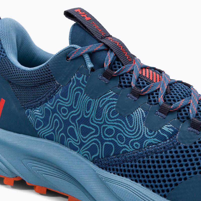 Buty do biegania męskie Helly Hansen Featherswift Trail deep steel/patrol orange 10
