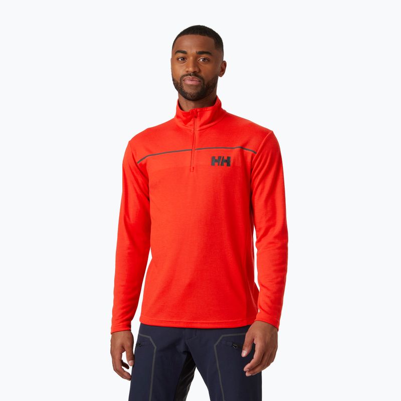 Bluza żeglarska męska Helly Hansen Hp 1/2 Zip Pullover alert red