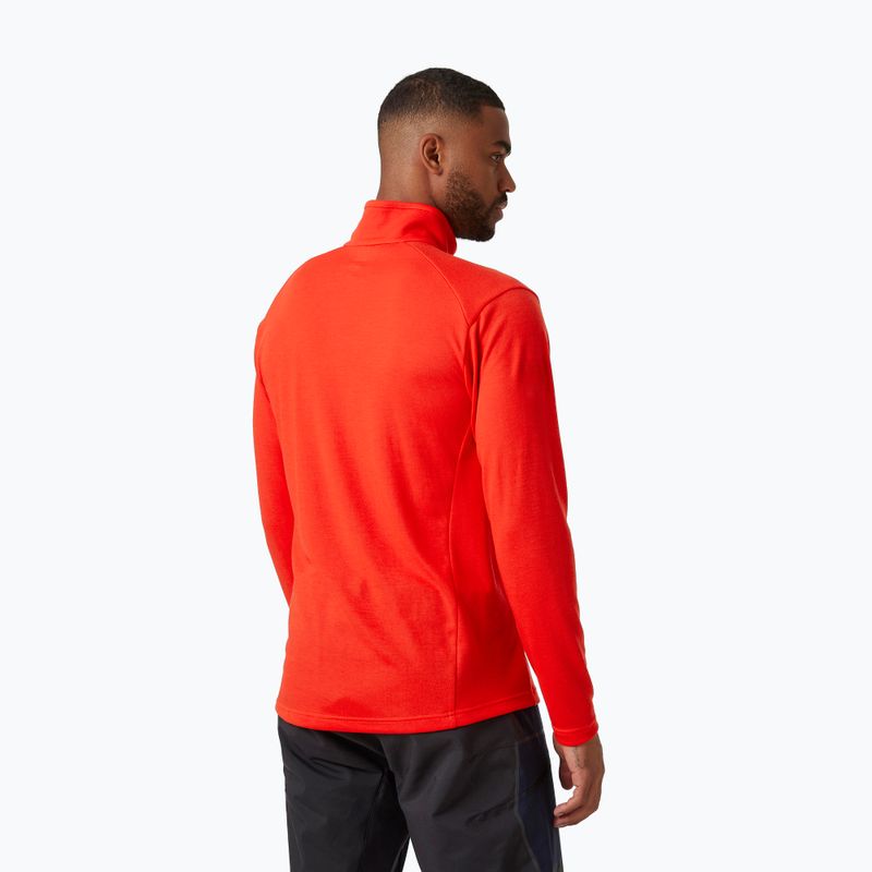 Bluza żeglarska męska Helly Hansen Hp 1/2 Zip Pullover alert red 2