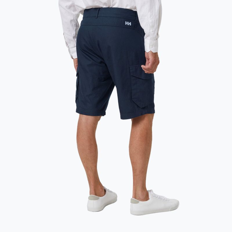 Spodenki żeglarskie męskie Helly Hansen Bermuda Cargo 2.0 navy 2