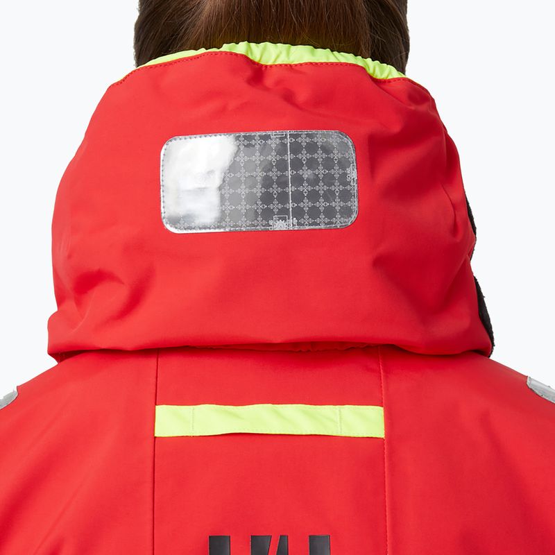 Kurtka żeglarska damska Helly Hansen Skagen Offshore alert red 6