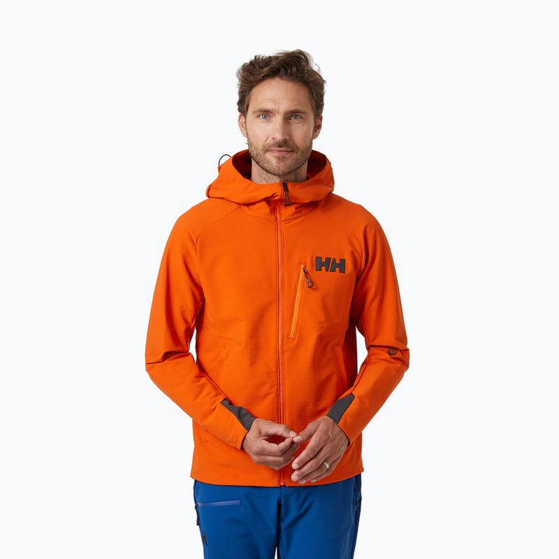 Kurtka softshell męska Helly Hansen Odin Pro Shield patrol orange