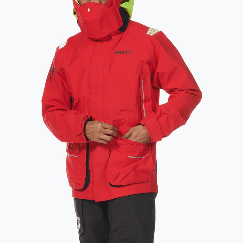 Kurtka żeglarska męska Musto MPX Gore-Tex Pro Offshore 2.0 true red 4