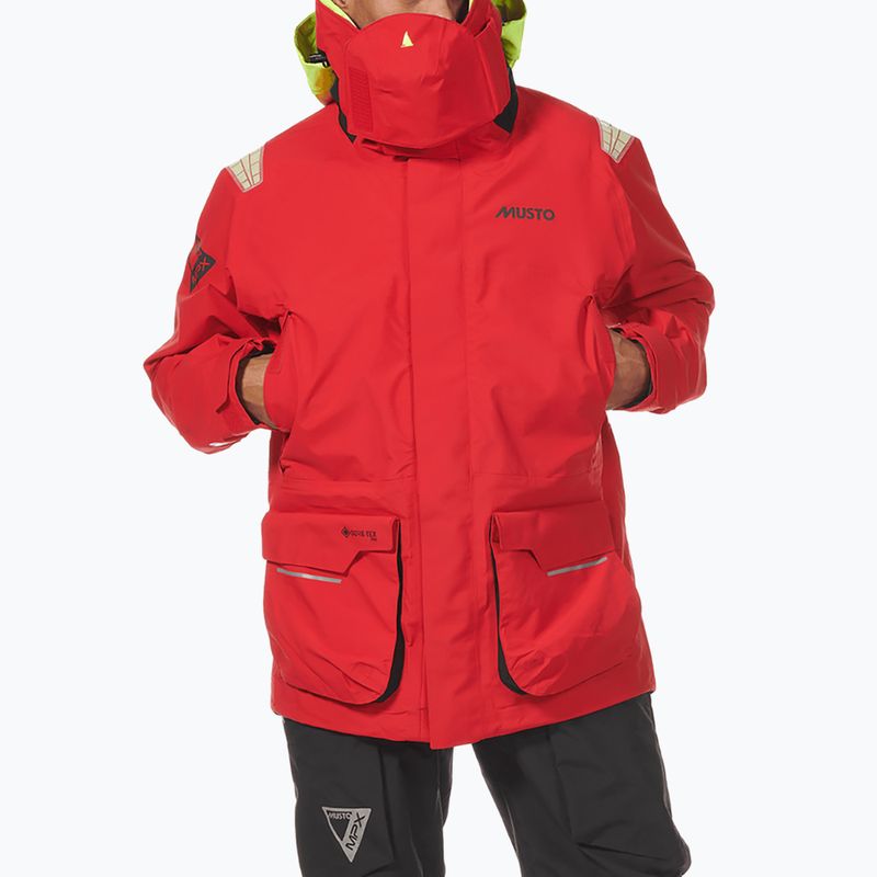 Kurtka żeglarska męska Musto MPX Gore-Tex Pro Offshore 2.0 true red 5