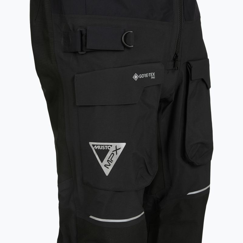 Spodnie żeglarskie męskie Musto MPX Gore-Tex Pro Offshore 2.0 black 4