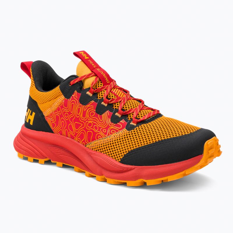 Buty do biegania męskie Helly Hansen Featherswift Trail cloudberry/alert red