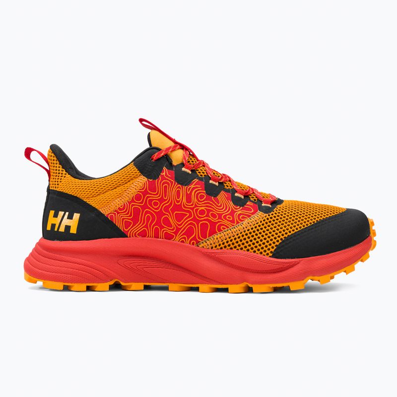 Buty do biegania męskie Helly Hansen Featherswift Trail cloudberry/alert red 2