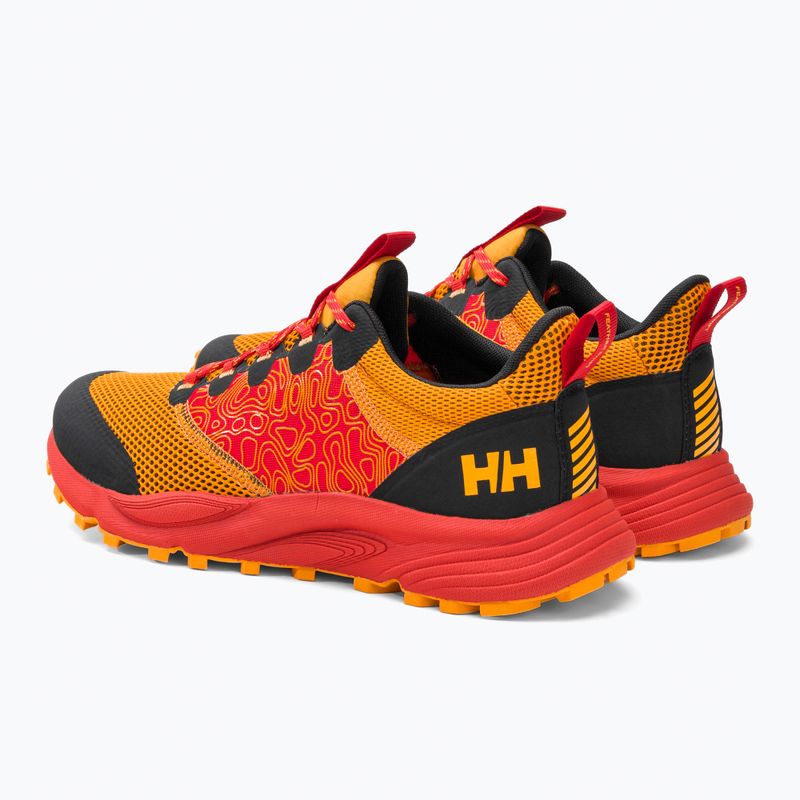 Buty do biegania męskie Helly Hansen Featherswift Trail cloudberry/alert red 3